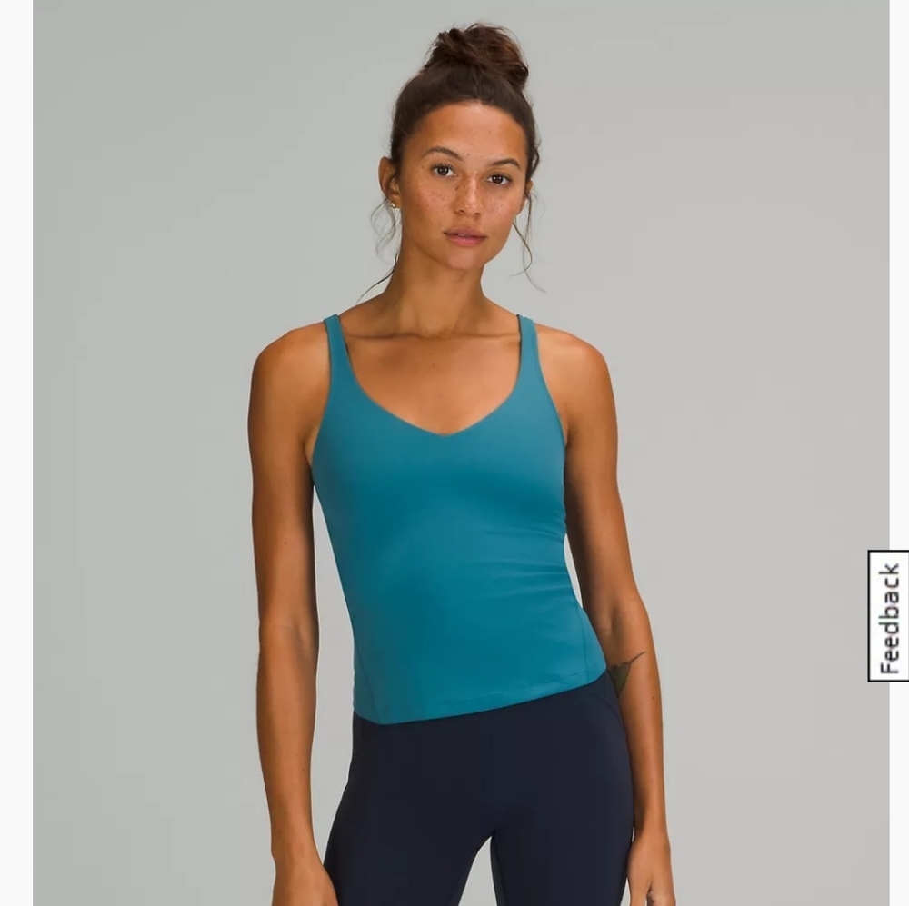 Size 14 Capture Blue Align Tank